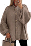 Mila Oversized Knit Button-Up Cardigan