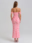 Veyora | Off The Shoulder Corset Maxi Dress