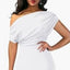 "Soraya" Off-Shoulder Evening Gown