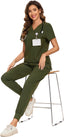 "Vitals+" 2-Piece Scrub Set – Functional, Flattering, and Made to Move