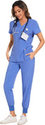 "Vitals+" 2-Piece Scrub Set – Functional, Flattering, and Made to Move