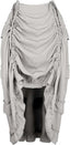 Ophelia | Gothic Ruched Ruffle Skirt