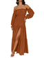 Lumora | Off-Shoulder Maxi Dress