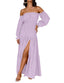 Lumora | Off-Shoulder Maxi Dress