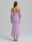 Veyora | Off The Shoulder Corset Maxi Dress
