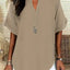 "Charlie" V-Neck Tunic Blouse
