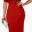 "Soraya" Off-Shoulder Evening Gown