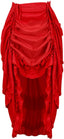 Ophelia | Gothic Ruched Ruffle Skirt