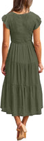 "Mila" Tiered Midi Dress