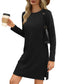 Merivelle | Long Sleeve Casual Mini Dress