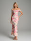 Veyora | Off The Shoulder Corset Maxi Dress