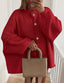 Mila Oversized Knit Button-Up Cardigan