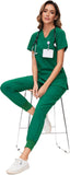 "Vitals+" 2-Piece Scrub Set – Functional, Flattering, and Made to Move