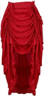 Ophelia | Gothic Ruched Ruffle Skirt