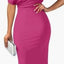 "Soraya" Off-Shoulder Evening Gown