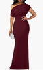 "Soraya" Off-Shoulder Evening Gown