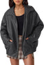 The “Too Cool to Care” Faux Leather Jacket