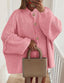 Mila Oversized Knit Button-Up Cardigan