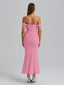 Veyora | Off The Shoulder Corset Maxi Dress