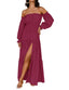 Lumora | Off-Shoulder Maxi Dress