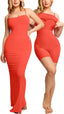 "Zara" Strapless Bodycon Maxi