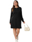 Merivelle | Long Sleeve Casual Mini Dress