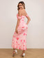 Veyora | Off The Shoulder Corset Maxi Dress