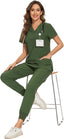 "Vitals+" 2-Piece Scrub Set – Functional, Flattering, and Made to Move