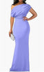 "Soraya" Off-Shoulder Evening Gown