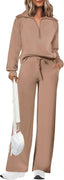The “LuxeEase” Two-Piece Lounge Set