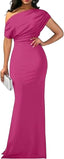 "Soraya" Off-Shoulder Evening Gown