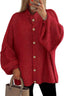 Mila Oversized Knit Button-Up Cardigan