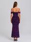 Veyora | Off The Shoulder Corset Maxi Dress