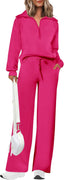 The “LuxeEase” Two-Piece Lounge Set