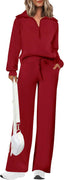 The “LuxeEase” Two-Piece Lounge Set