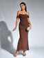 Veyora | Off The Shoulder Corset Maxi Dress