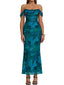 Veyora | Off The Shoulder Corset Maxi Dress