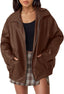 The “Too Cool to Care” Faux Leather Jacket