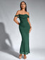 Veyora | Off The Shoulder Corset Maxi Dress