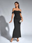 Veyora | Off The Shoulder Corset Maxi Dress
