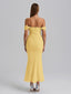 Veyora | Off The Shoulder Corset Maxi Dress