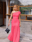 "Zyora" One-Shoulder Pleated Maxi Dress