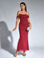 Veyora | Off The Shoulder Corset Maxi Dress