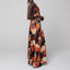 “Solana” Halter Floral Maxi Dress