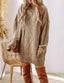 Aurevella | Cable Knit Sweater Dress