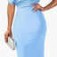 "Soraya" Off-Shoulder Evening Gown
