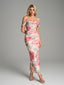 Veyora | Off The Shoulder Corset Maxi Dress