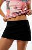 🖤 Zoey | Sleek Stretch Micro Mini Skirt