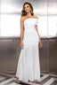 "Zyora" One-Shoulder Pleated Maxi Dress