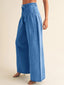 👖 Sloane | Pleated High-Waisted Wide-Leg Jeans